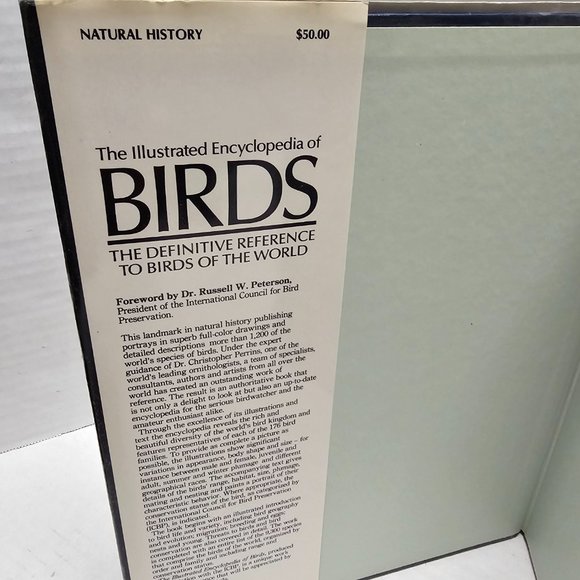The Illustrated Encyclopedia BIRDS World DR Christopher Perrins History Book 90s - Picture 4 of 16